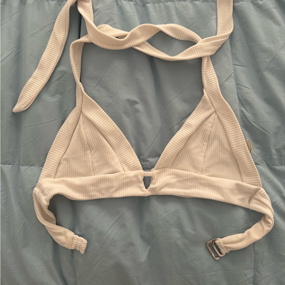 White Bikini Top For Love and Lemons